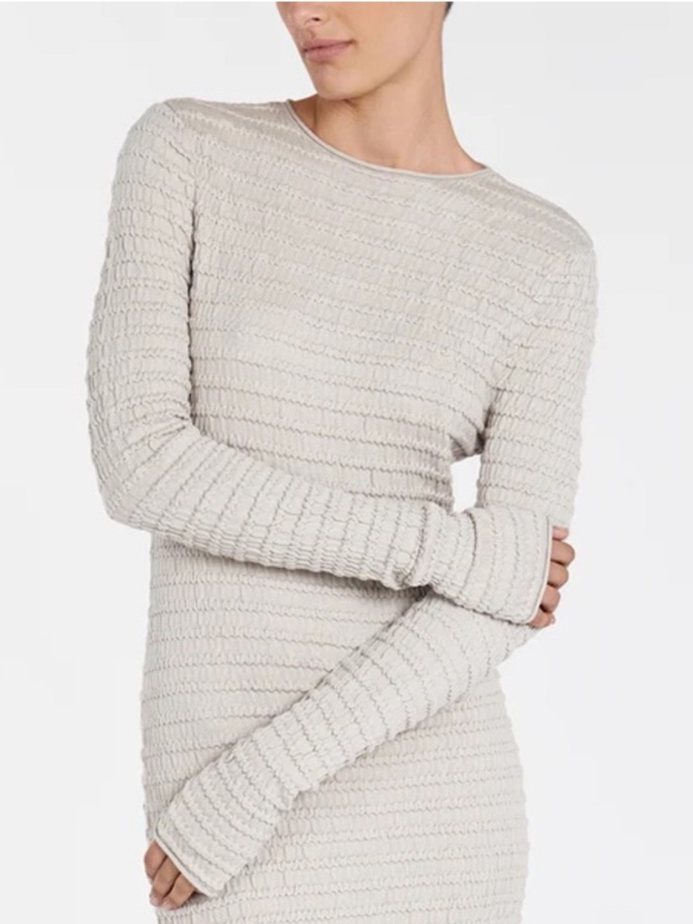 DISSH HENDRICK‎ CHALK KNIT MAXI DRESS XL